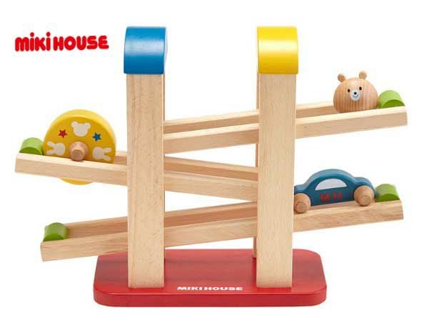 ミキハウス】ウッドスロープ【46-1282-452】【箱入】MIKIHOUSE