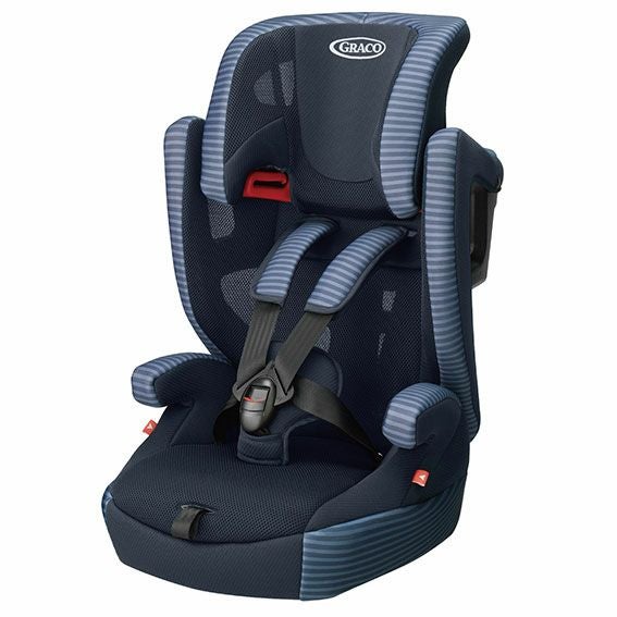 GRACO グレコ ジュニアシート エアポップ カラフルドット 美品✨完品 GRACO グレコ ジュニアシート エアポップ カラフルドット
