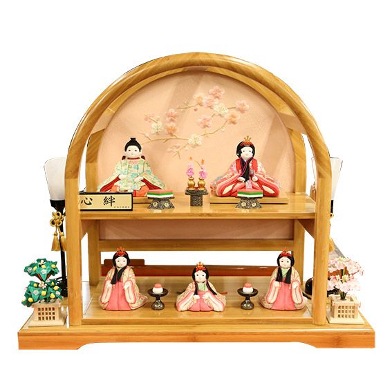 雛人形 五人飾り 心絆 | AKACHAN.com