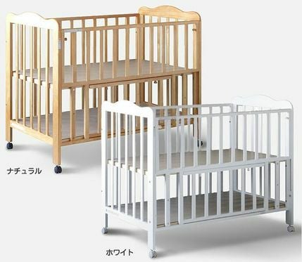 シモオカ ベビーベッド シンプリーハイタイプ 【WF01-0028