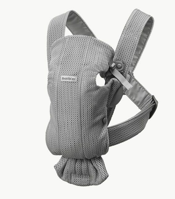 ベビージョルン　ベビーキャリーミニ　Airグレー ベビービョルン ベビーキャリア MINI Air グレー【021018】【日本正規