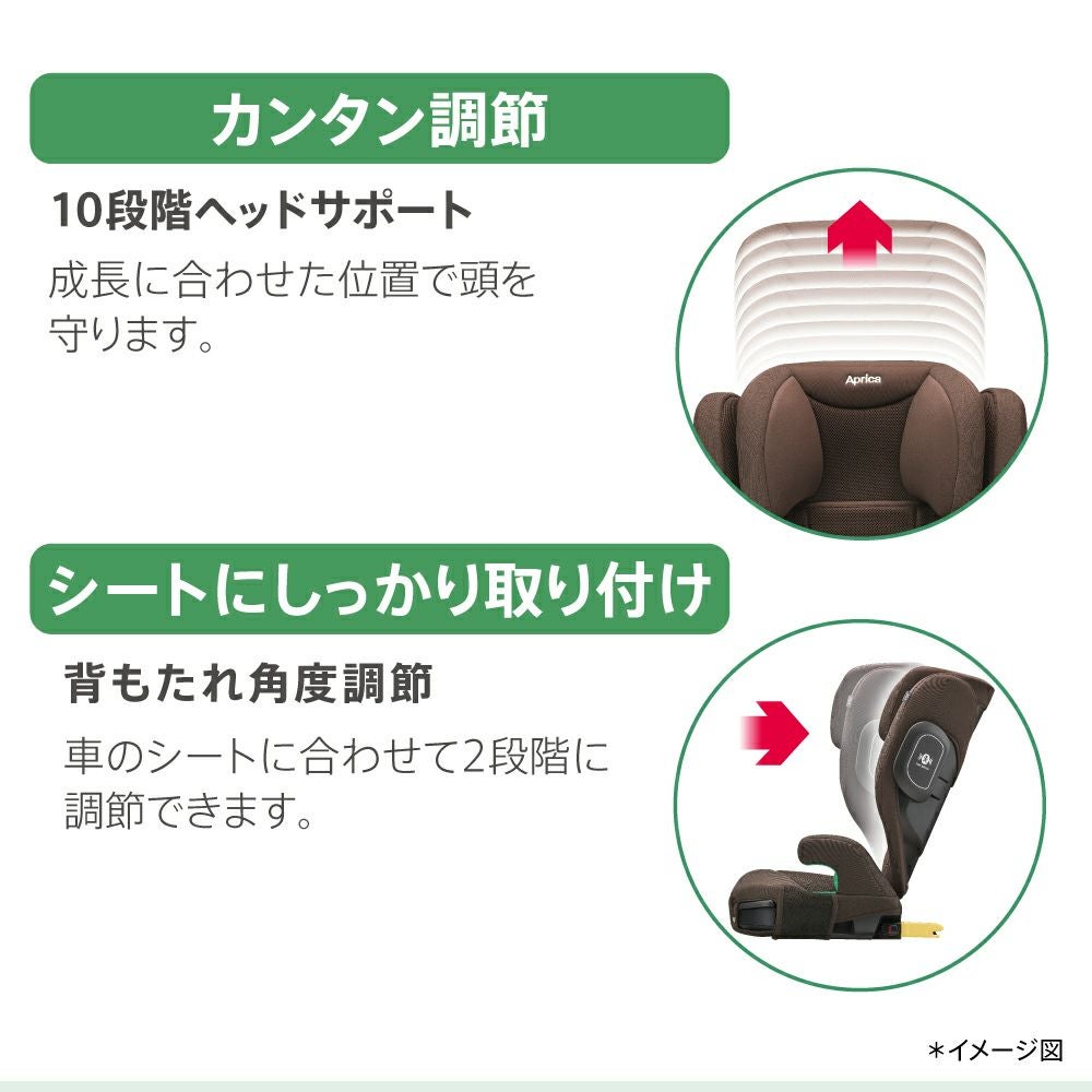 アップリカ ライドクルー ISOFIX AC