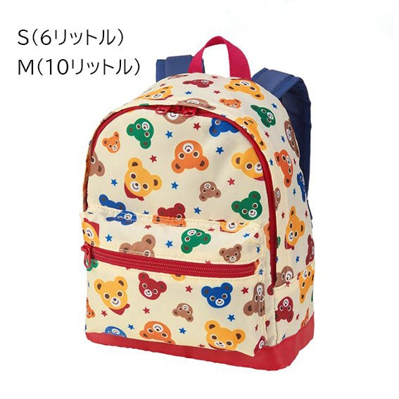 ミキハウス プッチー柄リュック【13-8203-681】087 マルチ S(6リットル