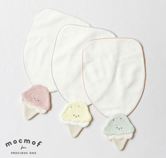 mocmof アイスクリーム汗取りタオル【622-661121】寶屋 | AKACHAN.com
