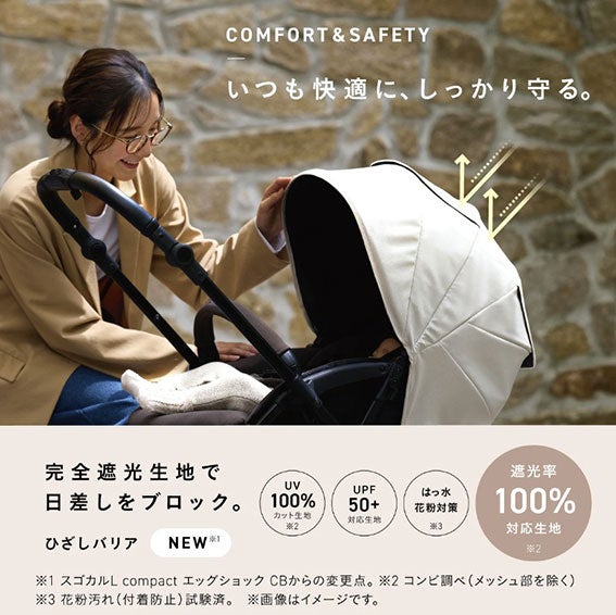 コンビ スゴカルR エッグショック ZA A型ベビーカー 両対面 7
