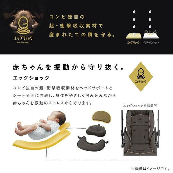 コンビ スゴカルR エッグショック ZA A型ベビーカー 両対面 10